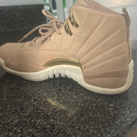 Jordan 12 Retro Vachetta Jumpman 23 retro punk women’s athletic shoes - Picture 4 of 16